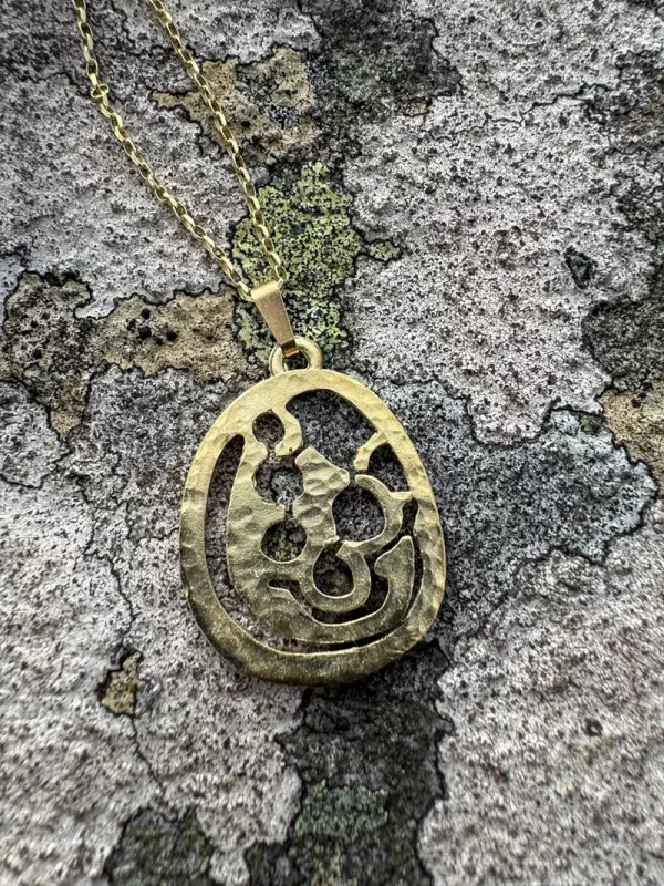 Cashel Murphy Gold Pendant by Dingle Goldsmiths