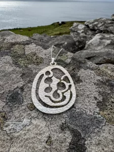 Cashel Murphy Silver Pendant by Dingle Goldsmiths