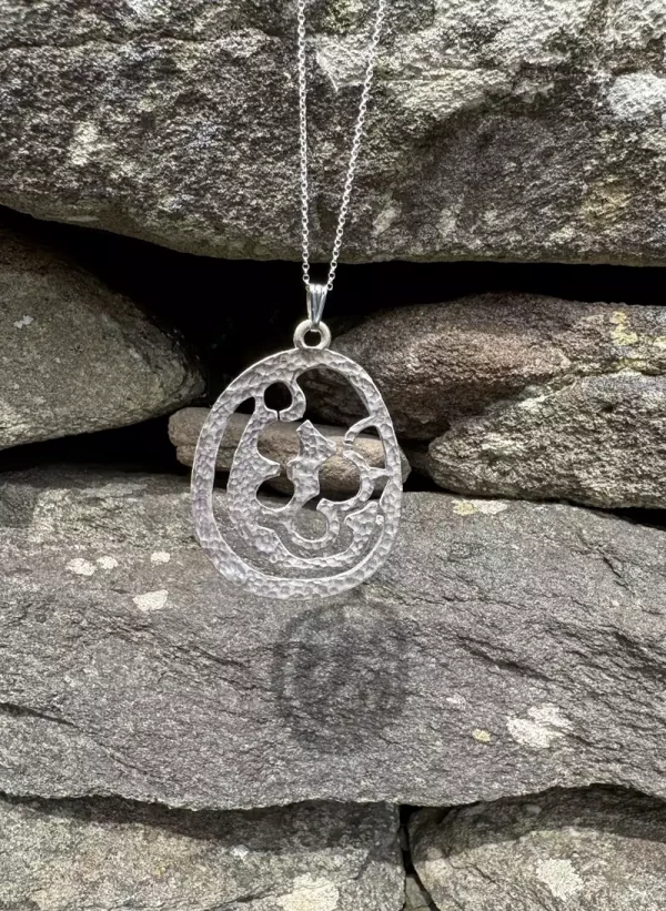 Cashel Murphy Silver Pendant by Dingle Goldsmiths