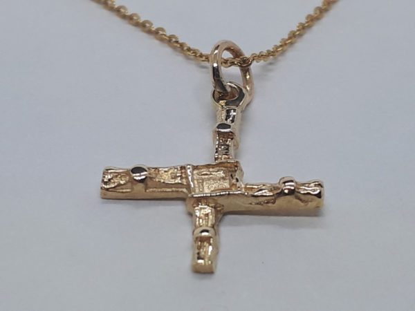 St Bridget Cross pendant (Gold) by Dingle Goldsmiths