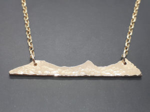 Three Sisters pendant (Gold) by Dingle Goldsmiths