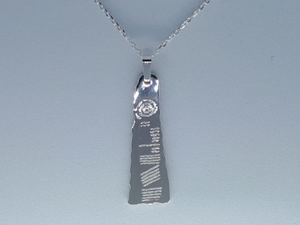 Cashel Murphy Ogham stone pendant (Silver)