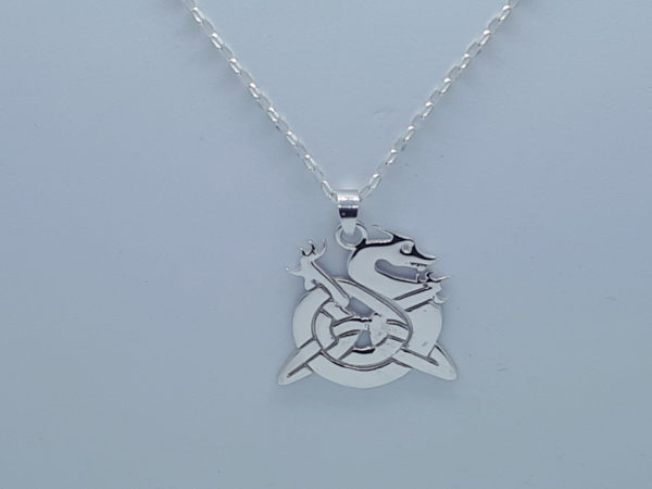 Dragon Pendant (Silver) by Dingle Goldsmiths