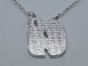 Minard Castle pendant (Silver) by Dingle Goldsmiths