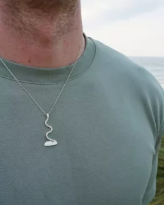 Dunquin Pier Pendant (Silver) by Dingle Goldsmiths